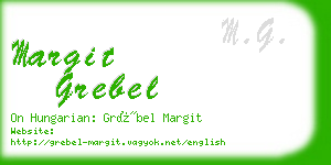margit grebel business card